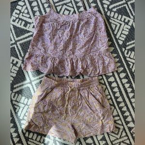 Beautiful Women’s J.CREW Matching summer set and bikini, bathing suit set.
